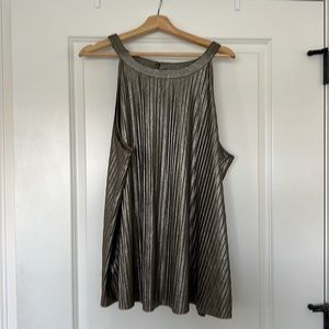 Torrid Gold Metallic Tank